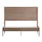 Flash Furniture LT Brown Queen Wooden Platform Bed with Headboard MG-09004QB-Q-OAK-GG - alternate 7